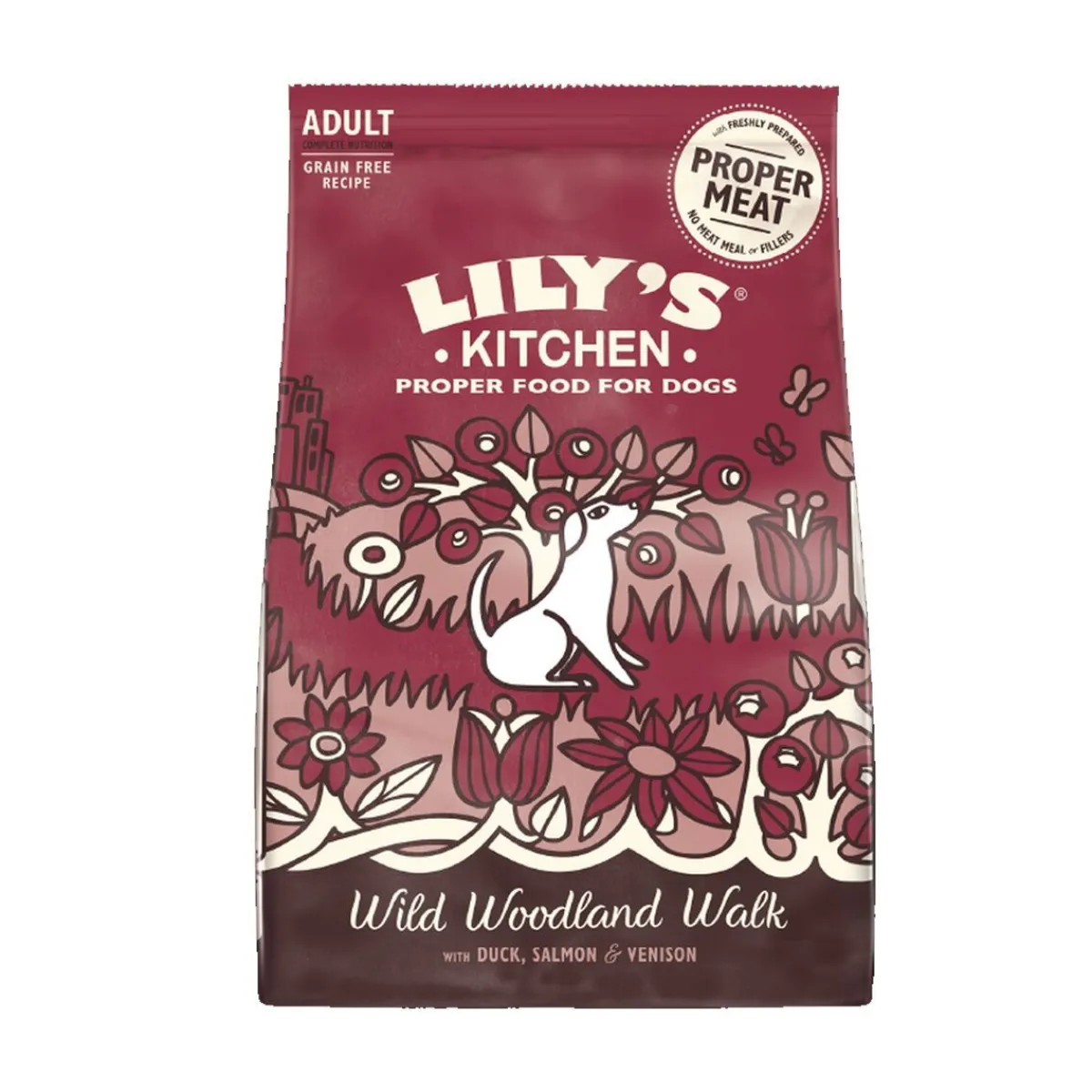Lily's Kitchen Koiran Kuivaruoka*Adult Duck, Salmon & Venison