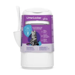 Litter Locker Kissanvessan Siivoaminen*LitterLocker Genie Roska-astia