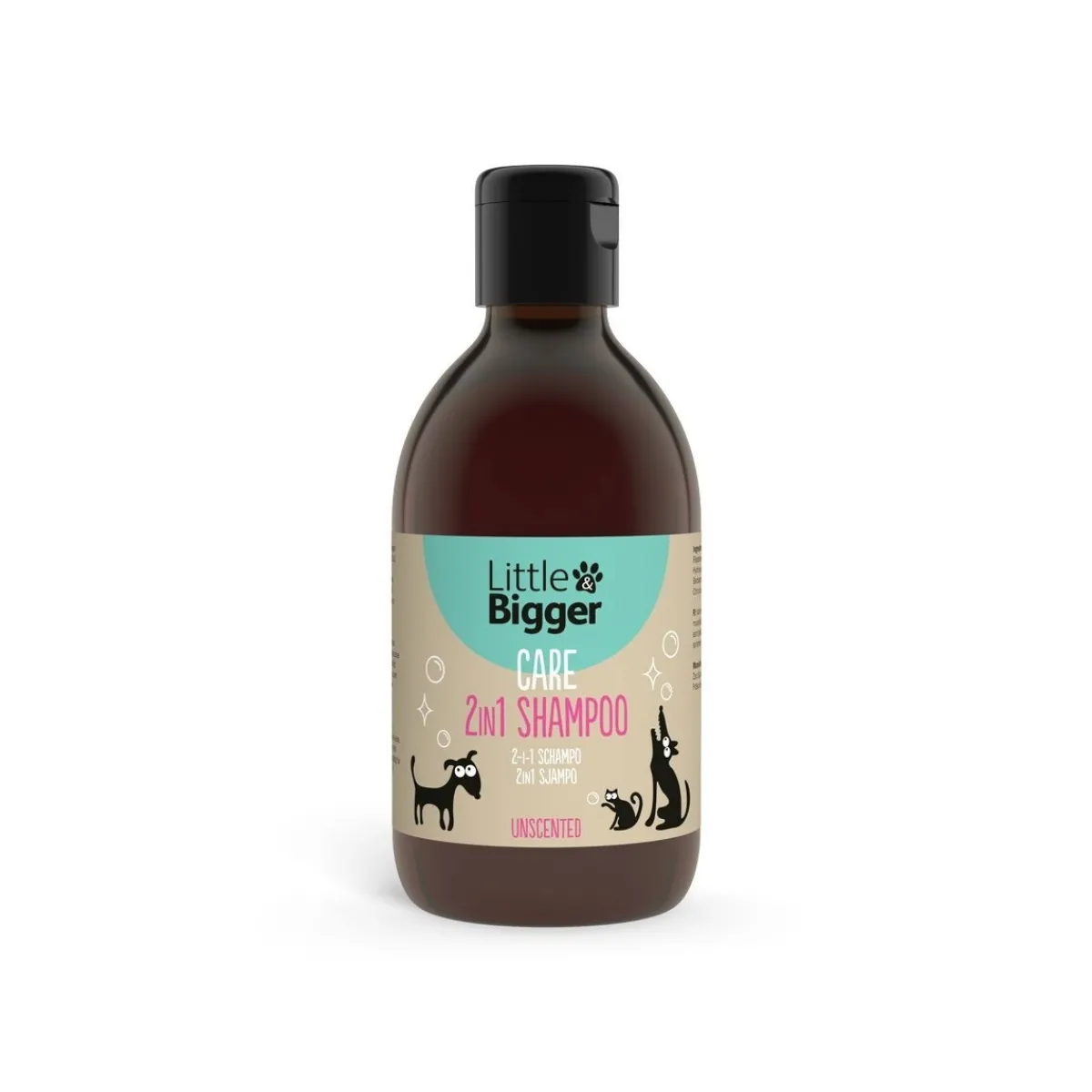 Little&Bigger Kissan Shampoot|Koiran Shampoot*Care 2in1 hajustamaton 300 ml