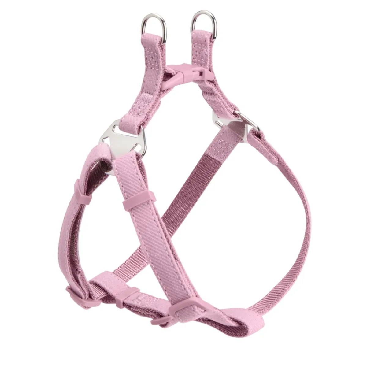 Little&Bigger Koiranpennun Ulkoilu|Koiran Valjaat*Little & Bigger PuppyBasics Taffi Step-in-valjaat, blush violet