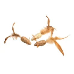 Little&Bigger Kissan Hiirilelut*Seasons Classics paperihiiret höyhenhännällä 3-pack