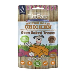 Little BigPaw Pehmeät Koiran Herkut|Pikkuherkut Ja Treeninamit*British Roast Chicken 130 g