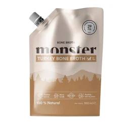 Monster Pet Food Ruokinnan Monipuolistaminen|Koiran Märkäruoka Ja Makkarat*Luuliemi Monster, kalkkuna