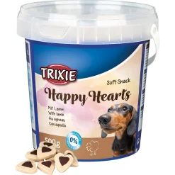 Trixie Koiranpennun Herkut|Pehmeät Koiran Herkut*Makupala Happy Hearts, 500 g
