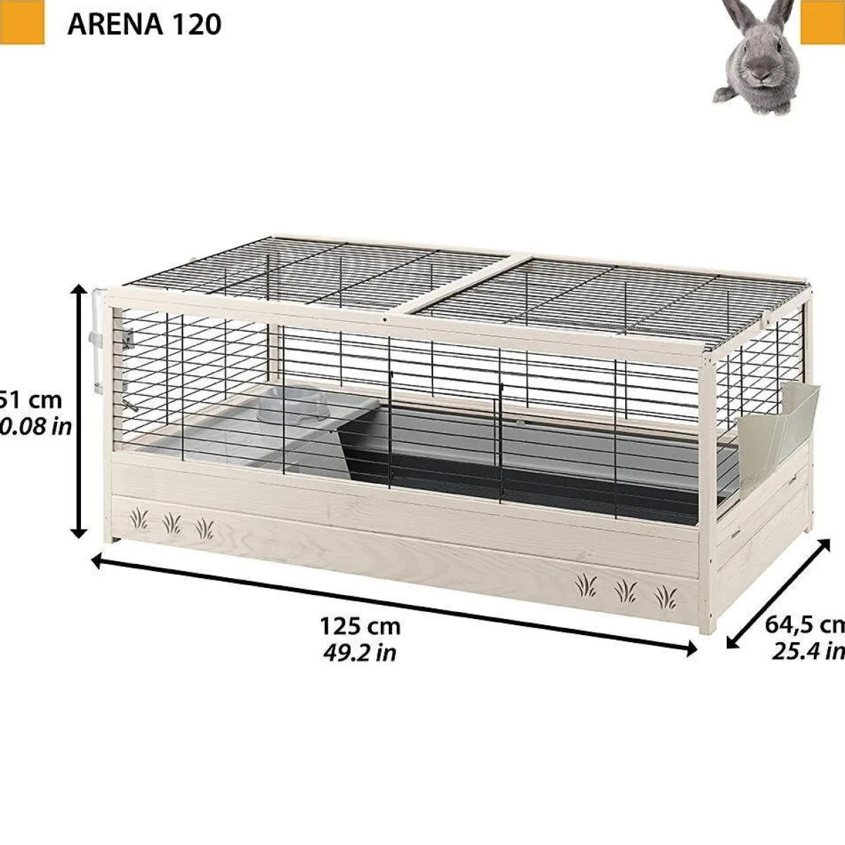 Ferplast Pieneläinten Häkit|Häkit Ja Aitaukset*Marsun häkki Arena 120
