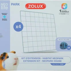 Zolux Pieneläinten Häkit|Degun Häkit*Marsun taikakuution lisäosat Nlife Habitat 4 kpl, metallia