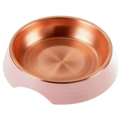 Basic Kissan Ruoka- Ja Juomakupit*Melamiinikuppi MeowMelamine Valkoinen