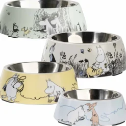 Moomin Koiranpennun Ruokailu|Koiran Ruoka- Ja Juomakupit*Melamiinikuppi for Pets, S 160 ml