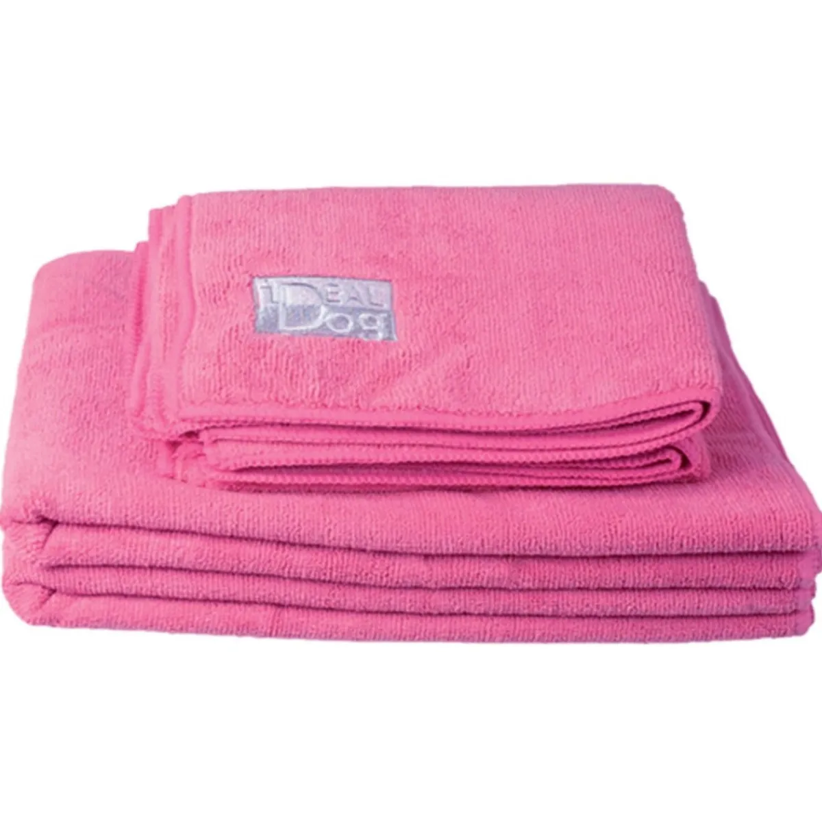 Ideal Dog Koiran Kylpytakit Ja Pyyhkeet|Koiran Kylpytakit*Mikrokuitupyyhe 2 kpl, pinkki
