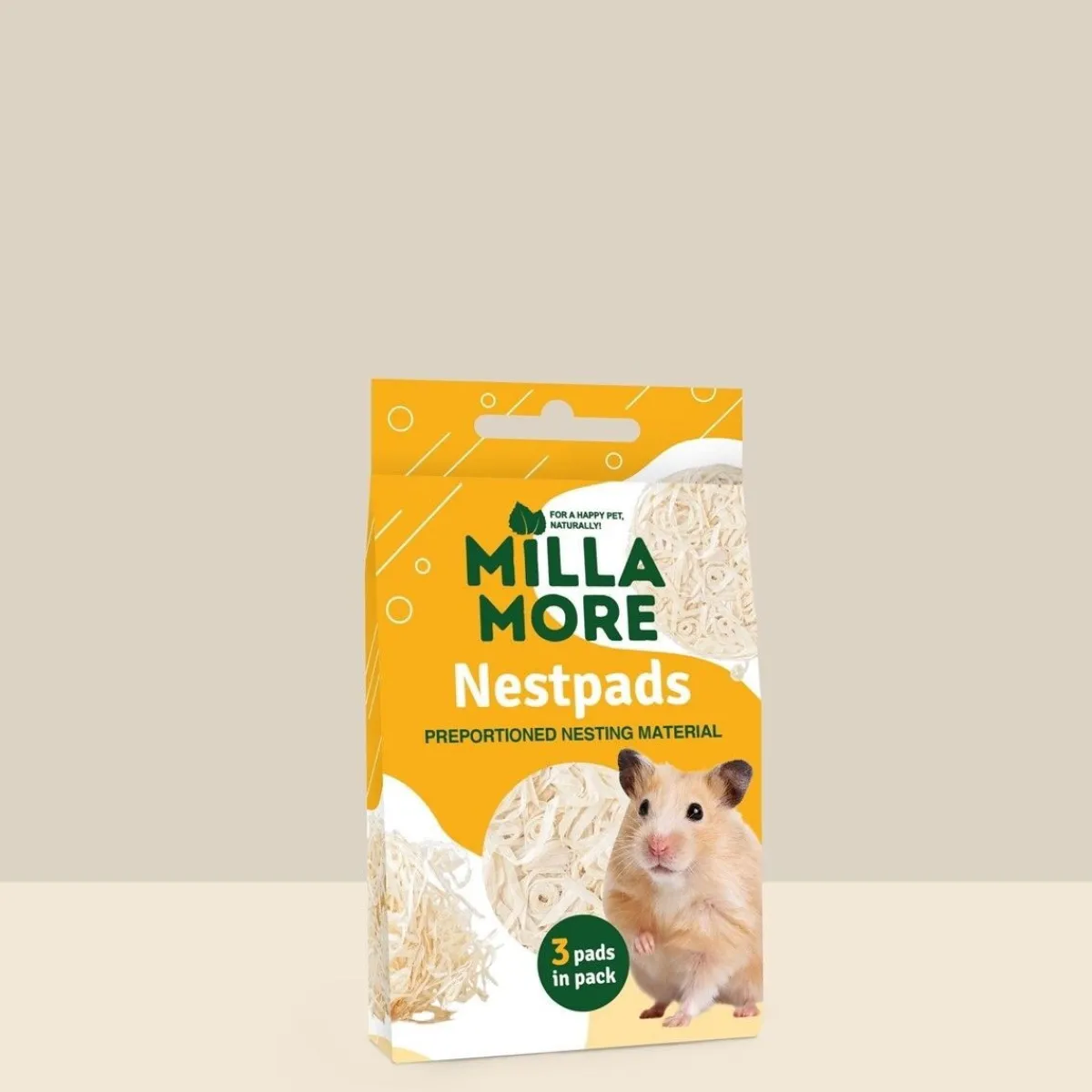 Millamore Kuivike|Kuivike*pesämateriaalityynyt 3kpl