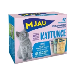 Mjau Kissan Märkäruoka|Kissanpennun Ruoka*Multipack kissanpentu 12 x 85 g