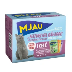 Mjau Kissan Märkäruoka*Multipack lihaa hyytelössä 12 x 85 g