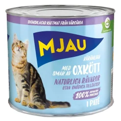 Mjau Kissan Märkäruoka*patee naudalla 635 g