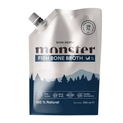 Monster Pet Food Ruokinnan Monipuolistaminen|Koiran Märkäruoka Ja Makkarat*Monster Bone Broth Fish