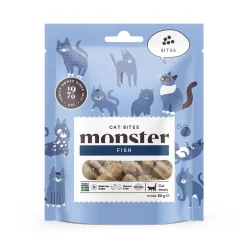 Monster Pet Food Funktionaaliset Kissanherkut*Monster Cat Bites kala 50g