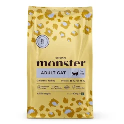Monster Pet Food Kissan Kuivaruoka*Monster Cat Kana & Kalkkuna