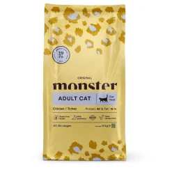 Monster Pet Food Kissan Kuivaruoka*Monster Cat Kana & Kalkkuna