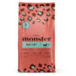 Monster Pet Food Kissan Kuivaruoka*Monster Cat Original Big Cat Chicken/Turkey