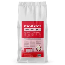 Monster Pet Food Koiran Kuivaruoka|Uutuudet Koirille*Monster Dog Classic Simply Red
