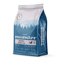 Monster Pet Food Penturuoka|Koiran Kuivaruoka*Monster Dog Puppy Sensitive White Fish