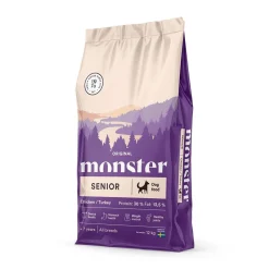 Monster Pet Food Koiran Kuivaruoka|Senioriruoka*Monster Dog Senior Kana & Kalkkuna