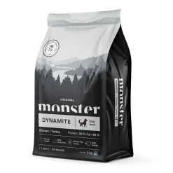 Monster Pet Food Koiranruoat Erityistapeisiin|Koiran Kuivaruoka*Monster Dynamite Kana & Kalkkuna