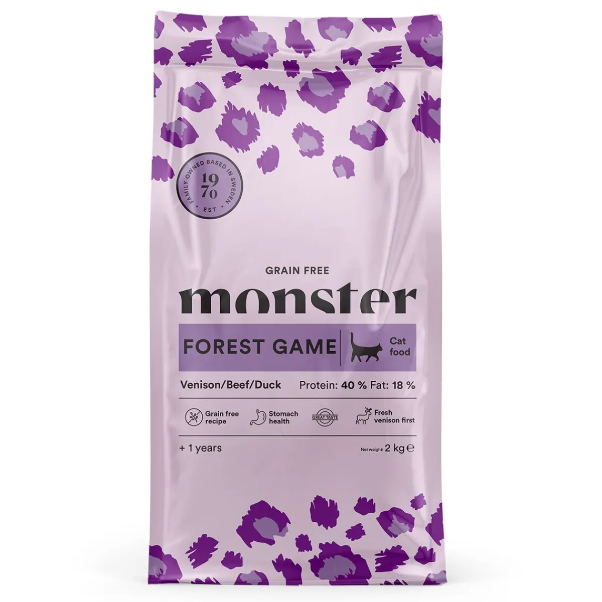 Monster Pet Food Viljaton Kissanruoka|Kissan Kuivaruoka*Monster Grain Free Cat Forest Game