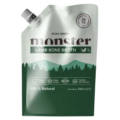 Monster Pet Food Ruokinnan Monipuolistaminen|Koiran Märkäruoka Ja Makkarat*Monster-luuliemi, lammas