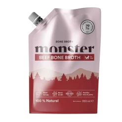 Monster Pet Food Ruokinnan Monipuolistaminen|Koiran Märkäruoka Ja Makkarat*Monster-luuliemi, nauta