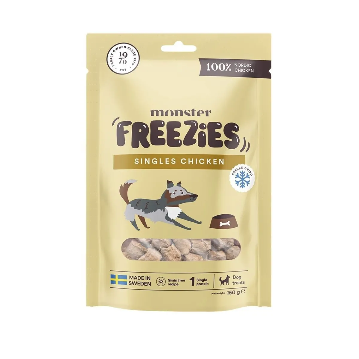 Monster Pet Food Täyslihaherkut|Pikkuherkut Ja Treeninamit*Monster pakastekuivattu kana