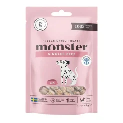 Monster Pet Food Täyslihaherkut|Pikkuherkut Ja Treeninamit*Monster pakastekuivattu nauta