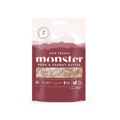 Monster Pet Food Pikkuherkut Ja Treeninamit|Pehmeät Koiran Herkut*Monster possuherkku 100 g