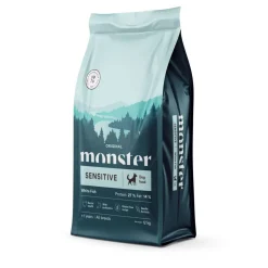 Monster Pet Food Koiranruoat Erityistapeisiin|Koiran Kuivaruoka*Monster Sensitive Kala