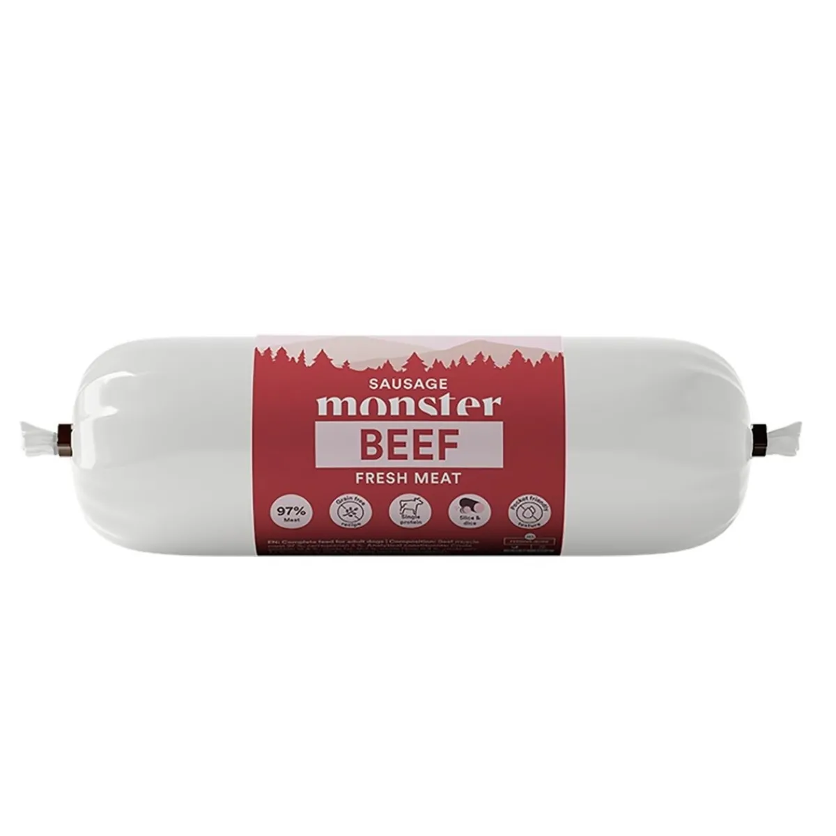 Monster Pet Food Pikkuherkut Ja Treeninamit|Treenimakkarat*Monster treenimakkara, nauta