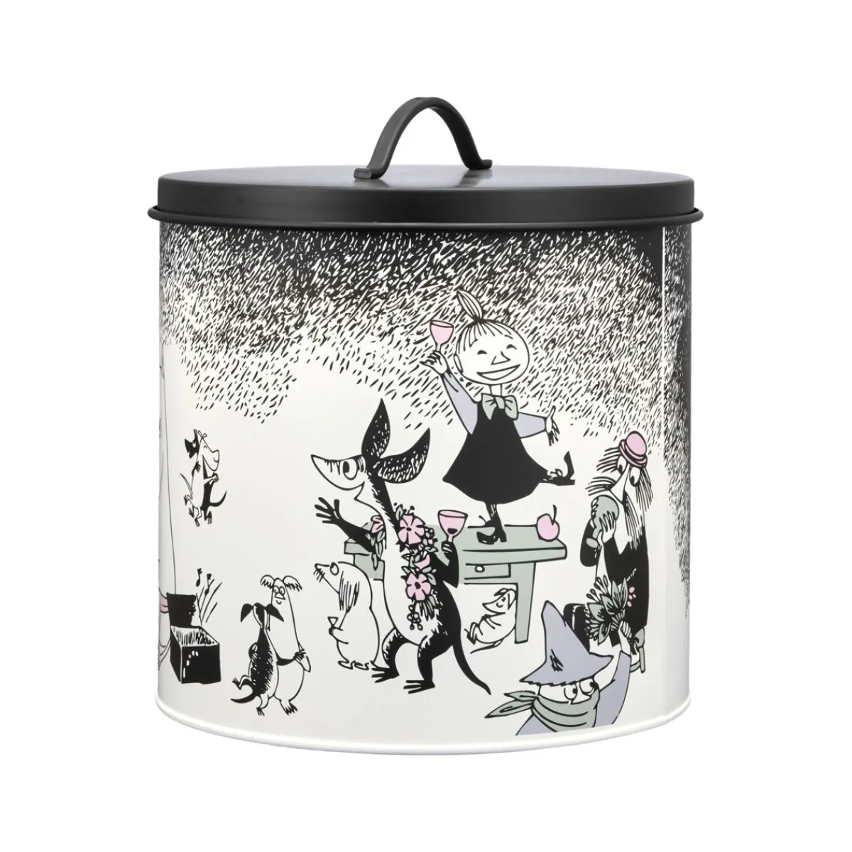 Moomin Koiranpennun Ruokailu|Kuppialustat Ja Mittakauhat*for Pets Friends & Parties peltipurkki