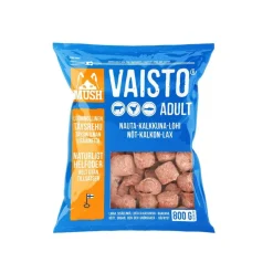 Mush Ruokinnan Monipuolistaminen|Kotimainen Koiranruoka*Vaisto® Sininen nauta-kalkkuna-lohi