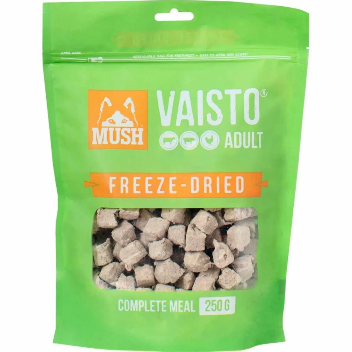 Mush Koiran Kuivaruoka*Vaisto Vihreä FREEZE-DRIED