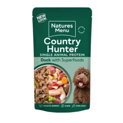 natures:menu Koiran Märkäruoka Ja Makkarat*CH Dog Ankka, 150g