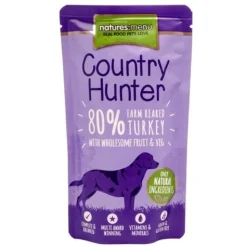 natures:menu Koiran Märkäruoka Ja Makkarat*CH Dog Kalkkuna, 150g