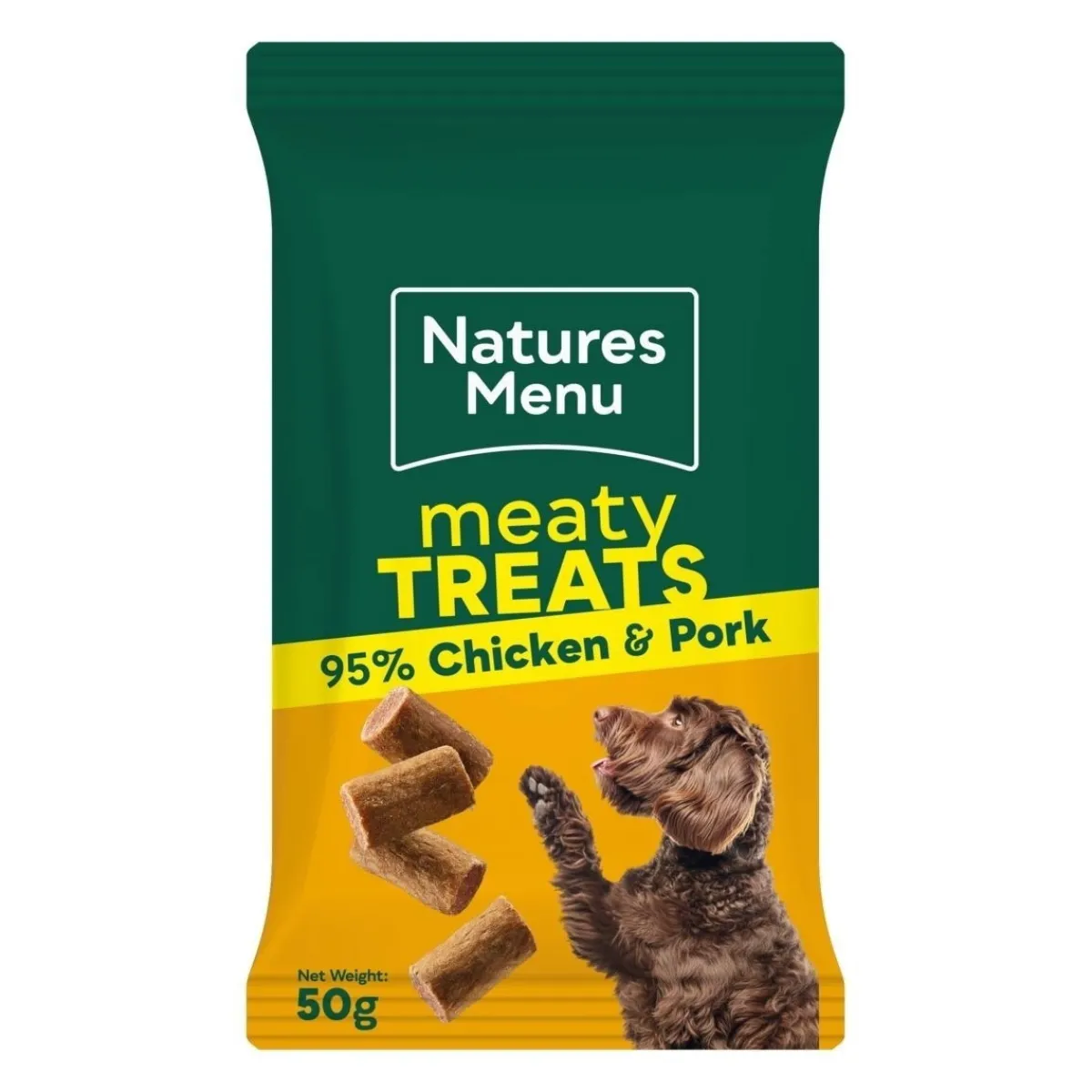 natures:menu Pikkuherkut Ja Treeninamit*Natures Menu Kana-Possuherkku koiralle 50 g