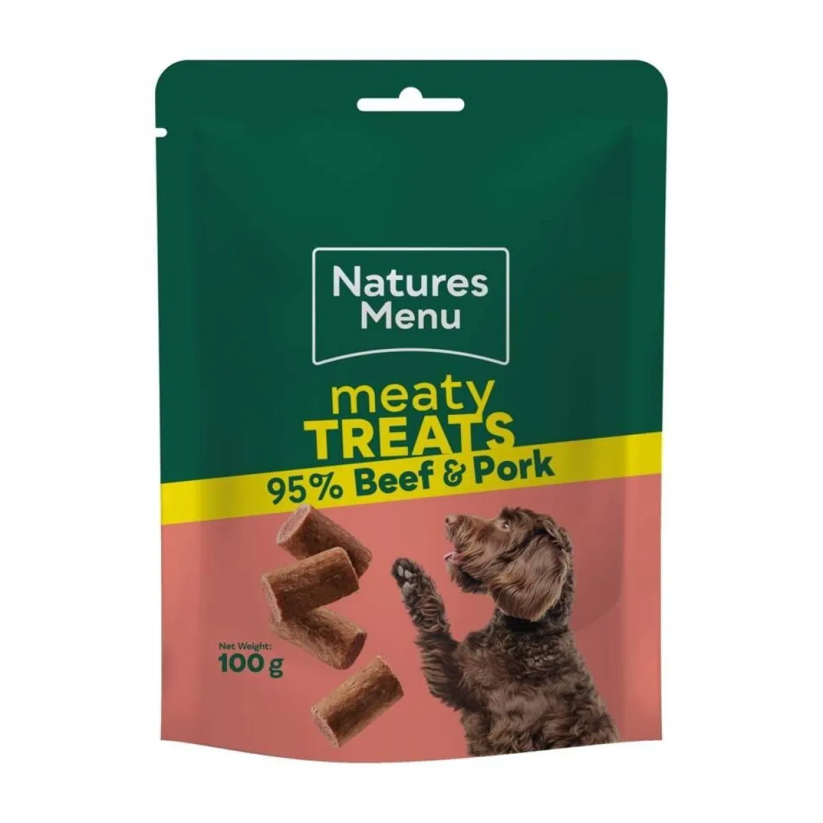 natures:menu Pikkuherkut Ja Treeninamit*Natures Menu Nauta-Possuherkku koiralle 100g