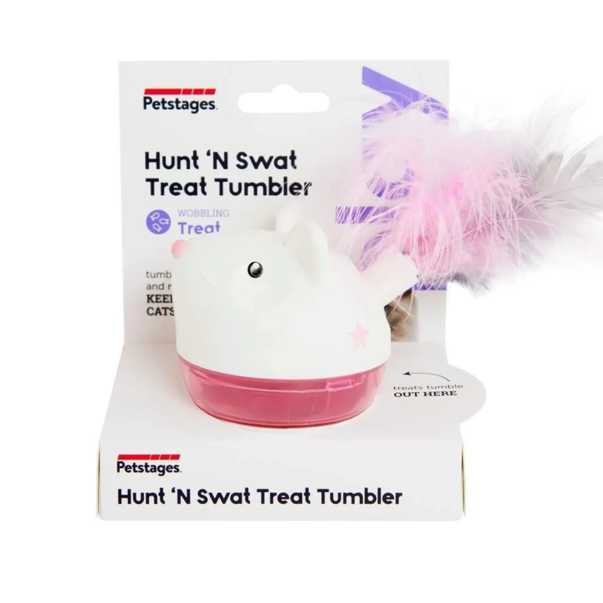 Nina Ottosson Kissan Pelit Ja Aktivointilelut*Cat Hunt & Swat Treat Tumbler