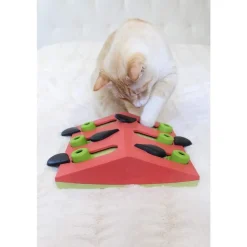 Nina Ottosson Kissan Pelit Ja Aktivointilelut*Cat Melon Madness Puzzle and Play punainen
