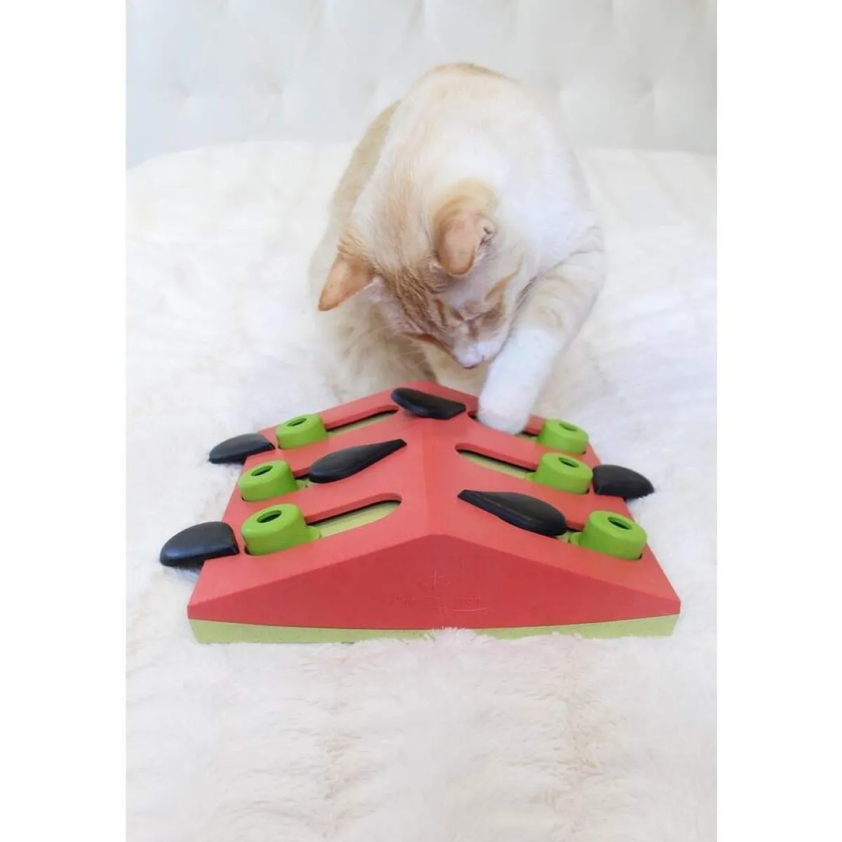 Nina Ottosson Kissan Pelit Ja Aktivointilelut*Cat Melon Madness Puzzle and Play punainen