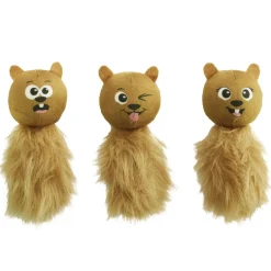 Nina Ottosson Koiran Pehmolelut|Koiran Aktivointilelut Ja -Pelit*Snuffle N' Treat maaoravat 3 kpl