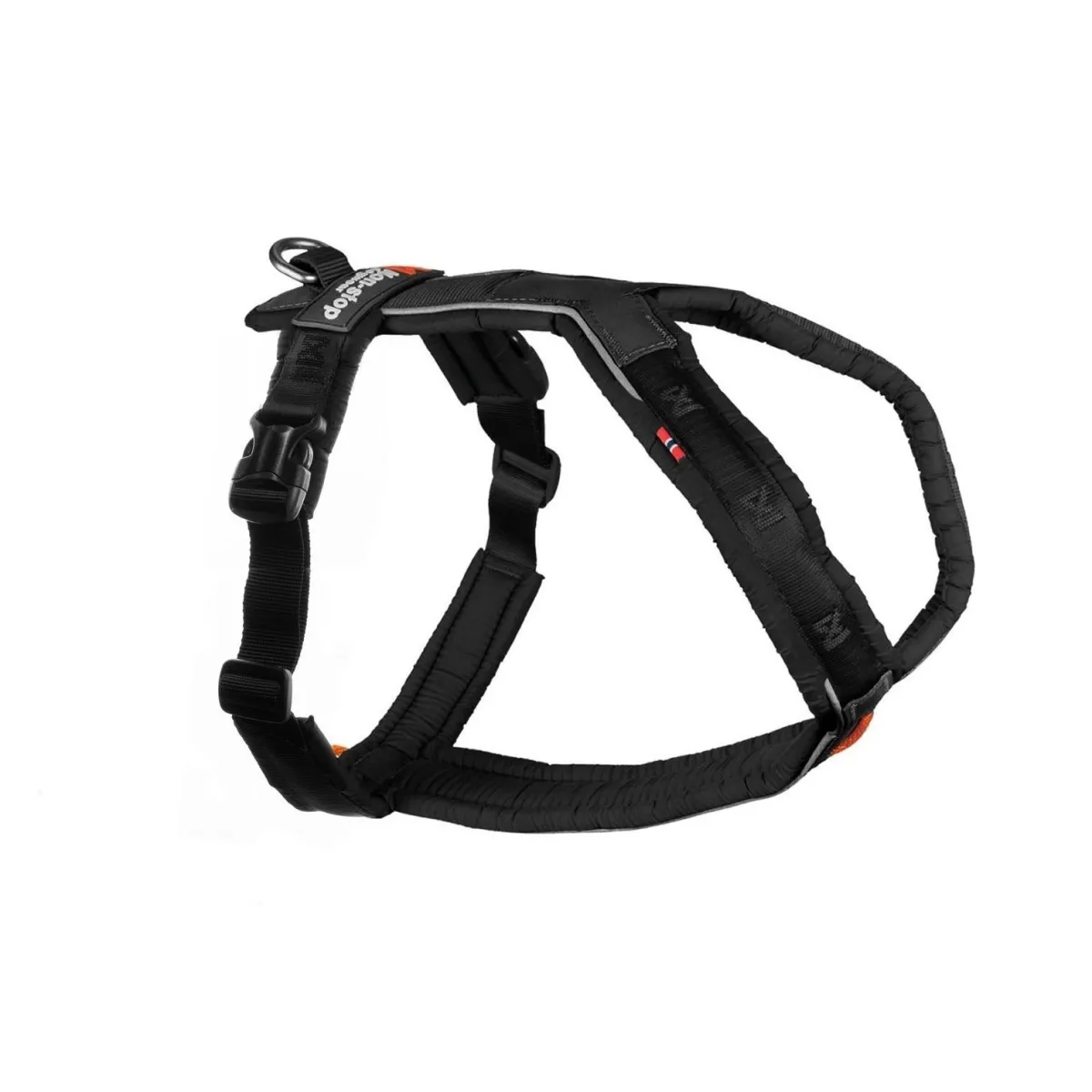 Non-stop dogwear Koiran Valjaat*Line harness 5.0 - koiran valjaat, musta