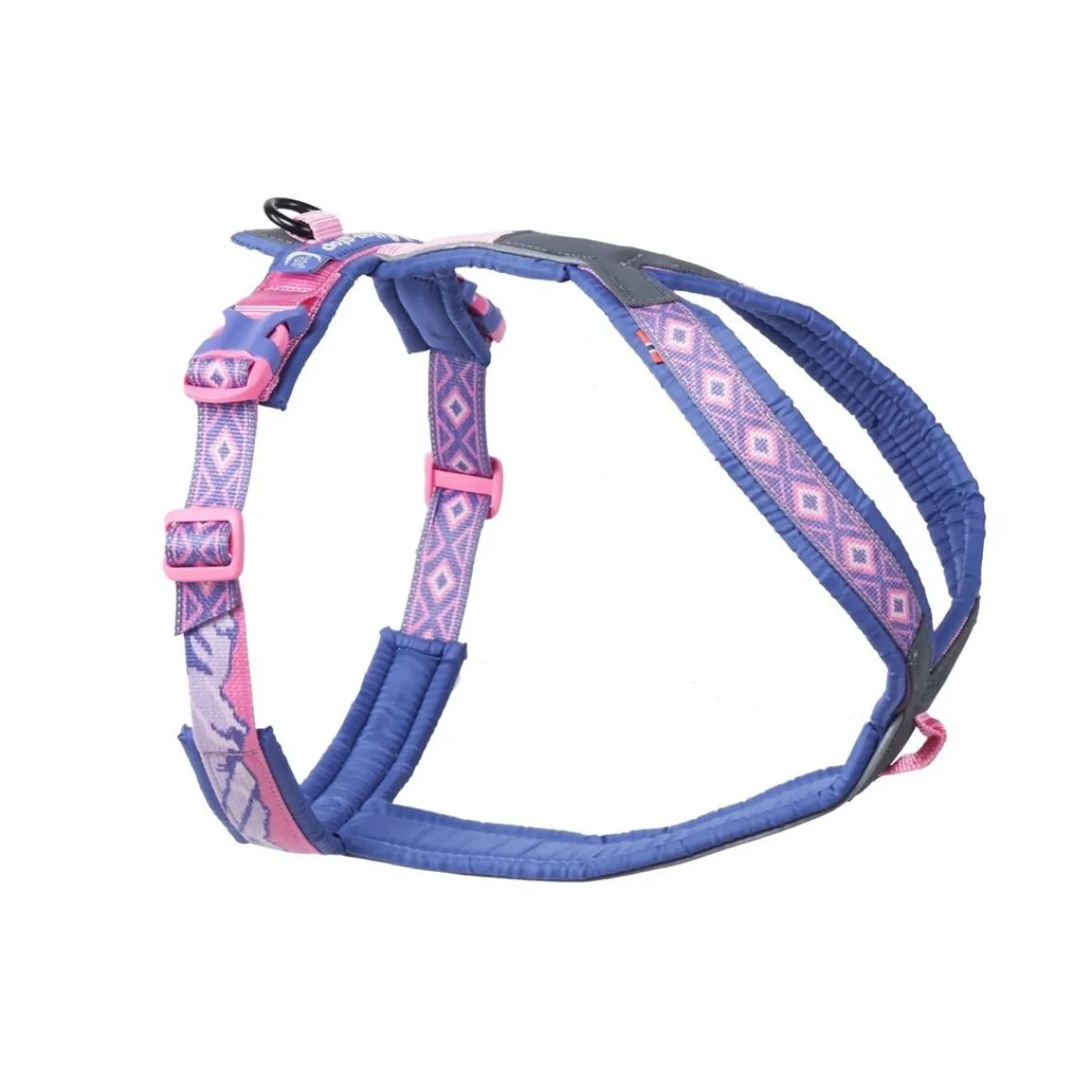 Non-stop dogwear Koiran Valjaat*Non-stop Line 5.0 RP valjaat, violetti/pinkki