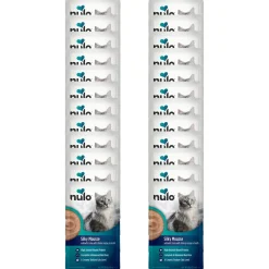 Nulo Kissan Märkäruoka|Uutuudet Kissoille*Silky Mousse Cat keltaevätonnikala & rapu liemessä 79 g