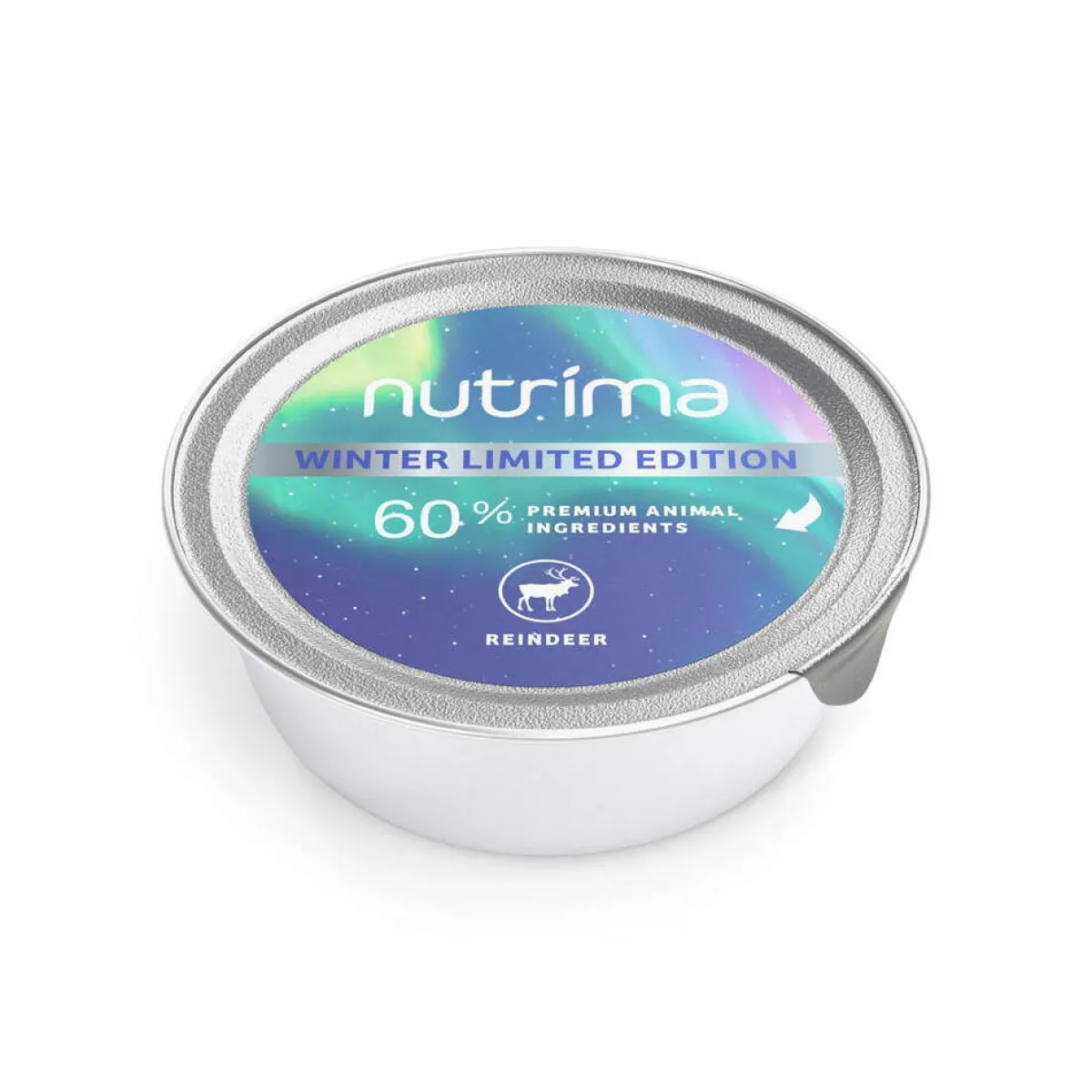 Nutrima Koiran Märkäruoka Ja Makkarat*Dog Reindeer Winter limited edition 125g