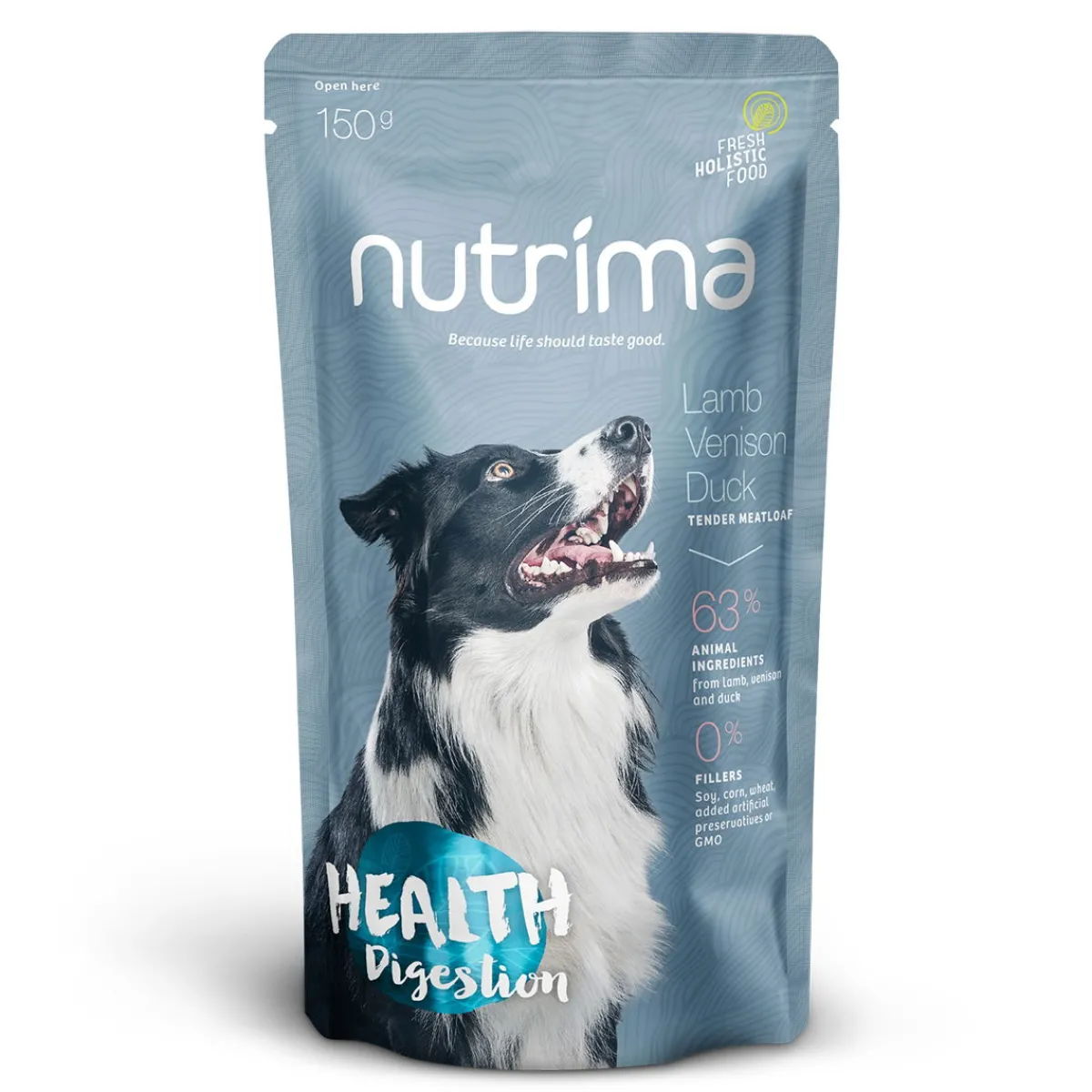 Nutrima Koiran Märkäruoka Ja Makkarat*Health Digestion märkäruoka 150g
